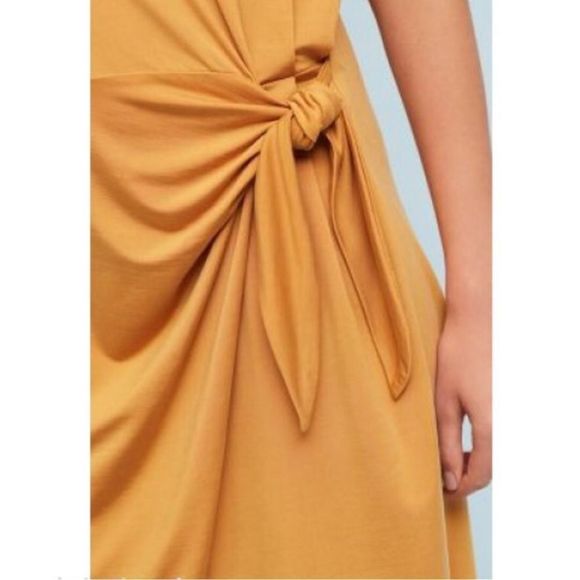 Anthropologie Tie Waist Dress  - Picture 2 of 5
